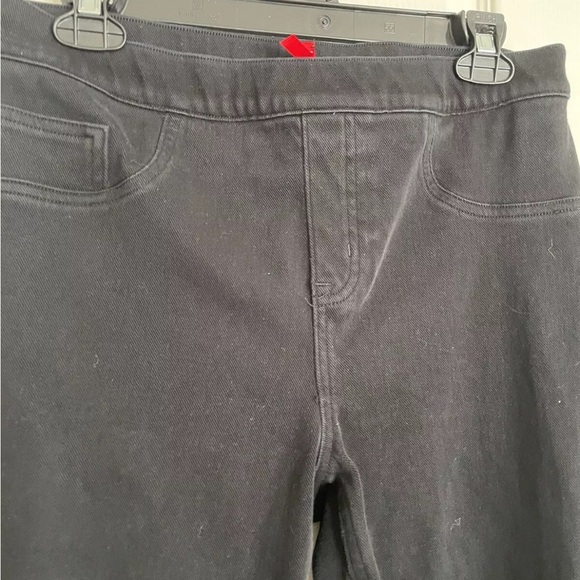 Spanx size large black jeans women’s - Picture 2 of 5